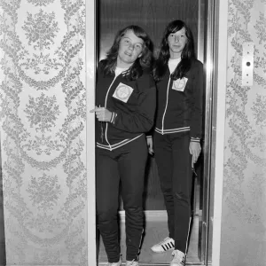 The British Womens football team in Mexico City for the Womens World Cup