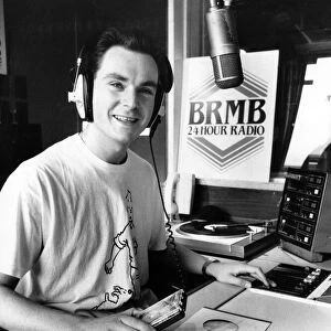 BRMB Disc Jockey Graham Torrington, who is sitting in for Breakfast Show host Les Ross