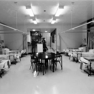 The Broderip AIDS ward at Middlesex Hospital which opens 19th January. 16th December 1987 The Broderip AIDS ward at Middlesex Hospital which opens 19th January. 16th December 1987
