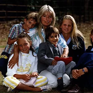 Bruce Forsyth ex wife Anthea Redfern with her children Debbie, Jeremy, Josie