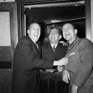 Bruce Forsyth (left) and Norman Wisdom (right) having a laugh Bruce Forsyth (left) and Norman Wisdom (right) having a laugh