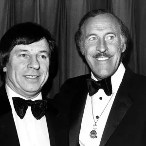 Bruce Forsyth pictured with Lakeside Club owner Bob Potter February 1982