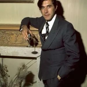 Bryan Ferry Holding Glass of Wine Print 1975