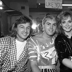 Bucks Fizz at the Night Out, Birmingham. 22nd May 1985