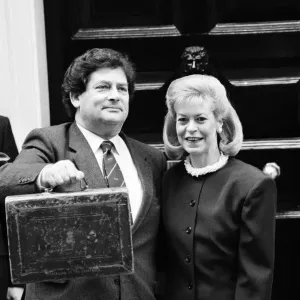 Budget Day at No 11 Downing Street Print