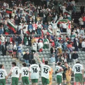 Bulgaria 1-0 Romania, Euro 1996 Group B match at St James Park, Newcastle Bulgaria 1-0 Romania, Euro 1996 Group B match at St James Park, Newcastle