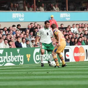 Bulgaria 1-0 Romania, Euro 1996 Group B match at St James Park, Newcastle Bulgaria 1-0 Romania, Euro 1996 Group B match at St James Park, Newcastle