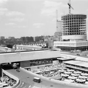 Bullring Open Air Market Print, Birmingham 1963