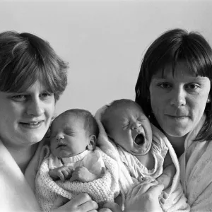 Leap Year Arrivals - Huddersfield Royal Infirmary Print 1988