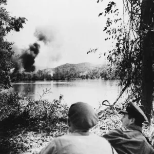 Burma Supreme Commanders visits British 36th Division. Admiral Lord Louis