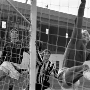 Burnley v. Newcastle. Action from match. November 1969 Z10626 Burnley v. Newcastle. Action from match. November 1969 Z10626