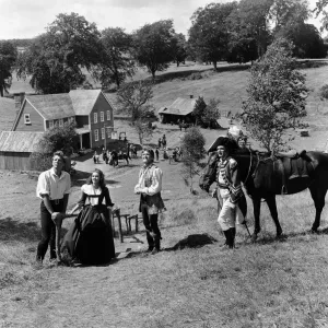 Vintage Print of The Devils Disciple Cast on Set, 30th July 1958