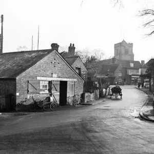 Ruislip's Bury Street Circa 1929 Print