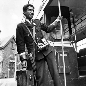 Bus Conductor Ghulam Rasod Shaida. May 1968