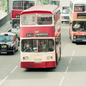Buses in Liverpool, 6th September 1994 Buses in Liverpool, 6th September 1994