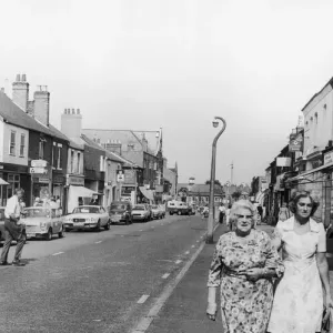 Bustling Earlsdon Street Coventry Print 20th August 1976 Bustling Earlsdon Street Coventry Print 20th August 1976