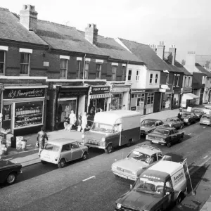 Bustling Earlsdon Street Coventry Print 31st October 1973 Bustling Earlsdon Street Coventry Print 31st October 1973