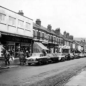 Bustling Earlsdon Street Coventry 8th December 1961