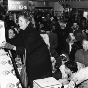 Cabbage Patch Dolls at Hamleys, top London toy store. Hundreds of people clamoured for Cabbage Patch Dolls at Hamleys, top London toy store. Hundreds of people clamoured for