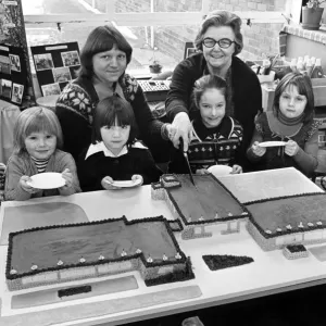 A cake designed and decorated to look like Billingham A cake designed and decorated to look like Billingham
