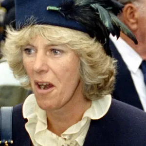 Camilla Parker Bowles Leaving Westminster Abbey Print