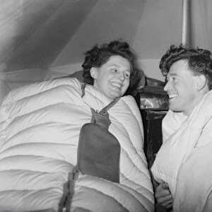 Camping Honeymoon Bill Newton & Dorothea Newton 14 / 4 / 1952 C1869 / 1