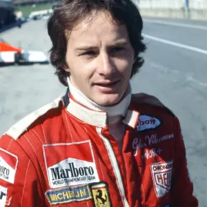 Gilles Villeneuve Print at Brands Hatch 1980