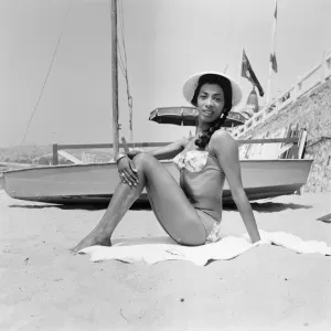 Festival de Cine de Cannes 1958. Nuestra imagen muestra.