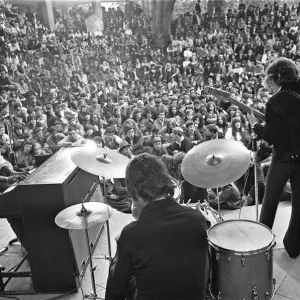 Cannon Hill Park New People Concert. 31st August 1969. They came quietly into the park Cannon Hill Park New People Concert. 31st August 1969. They came quietly into the park