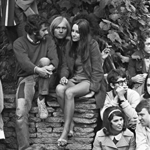 Cannon Hill Park New People Concert. 31st August 1969. They came quietly into the park