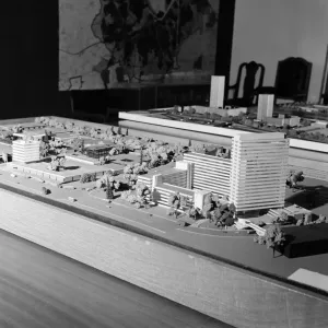 Cannon Street development centre models. 1971