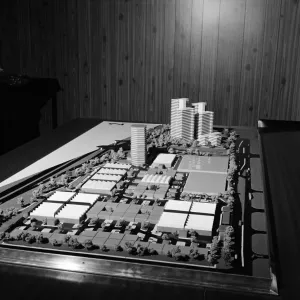 Cannon Street development centre models. 1971