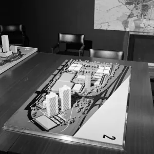 Cannon Street development centre models. 1971