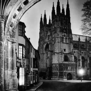 Canterbury Cathedral in Canterbury in Kent England. Canterbury is a historic Canterbury Cathedral in Canterbury in Kent England. Canterbury is a historic