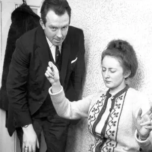 Print of Captain Harold Dodds and Irene Wilson, February 1971