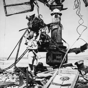 Captured German Radar Print, Pachino, Sicily