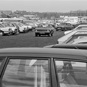 Car park at Redcar Market, 9th May 1987