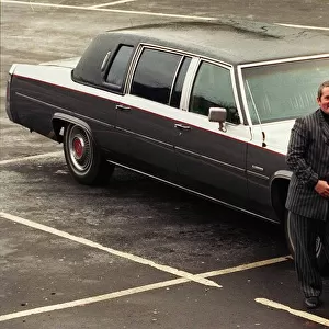 ME AND MY CAR ROBERT PEART AND HIS CADILLAC December 1999