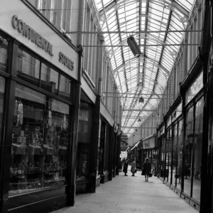 Cardiff - Arcades - Morgan Arcade - 10th Sept 1974 - Western Mail Cardiff - Arcades - Morgan Arcade - 10th Sept 1974 - Western Mail