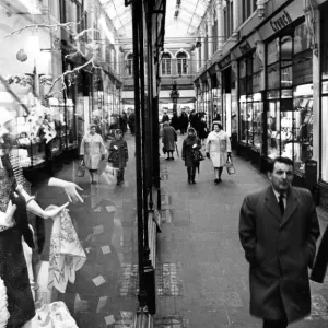 Cardiff - Arcades - Morgan Arcade - 13th March 1970 - Western Mail Cardiff - Arcades - Morgan Arcade - 13th March 1970 - Western Mail