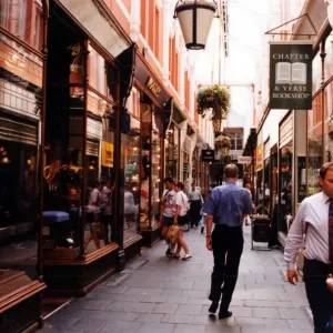 Cardiff - Arcades - Morgan Arcade -8th Aug 1994 - Western Mail and Echo Copyright Image Cardiff - Arcades - Morgan Arcade -8th Aug 1994 - Western Mail and Echo Copyright Image