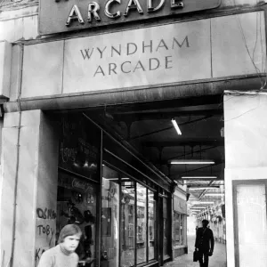 Cardiff - Arcades - Wyndham Arcade -13th April 1972 - Western Mail Cardiff - Arcades - Wyndham Arcade -13th April 1972 - Western Mail