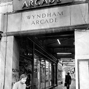 Cardiff - Arcades - Wyndham Arcade -13th April 1972 - Western Mail