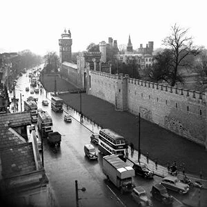Cardiff Castle, 15th February 1955