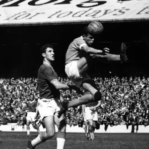 Cardiff City v Blackpool league match at Ninian Park 26th August 1961