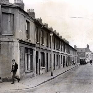 Cardiff - Grangetown - Madras Street which as since been demolished October 1965