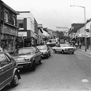 Cardiff Road, Caerphilly. 20th June 1984