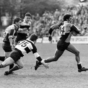 Cardiff v Barbarians Print, April 1985