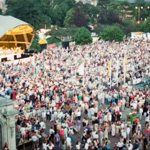 Cardiffs Big Weekend Summer Festival, Cardiff, Wales, 11th August 1995