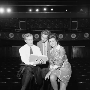 Carl Paulsen with Pat Phoenix, 1968 Print